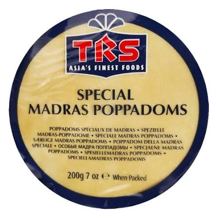 Poppadom Madras Plain