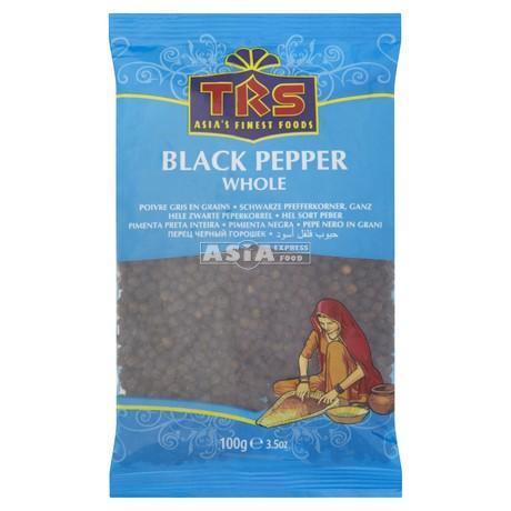 TRS Pepper Whole Black 100g