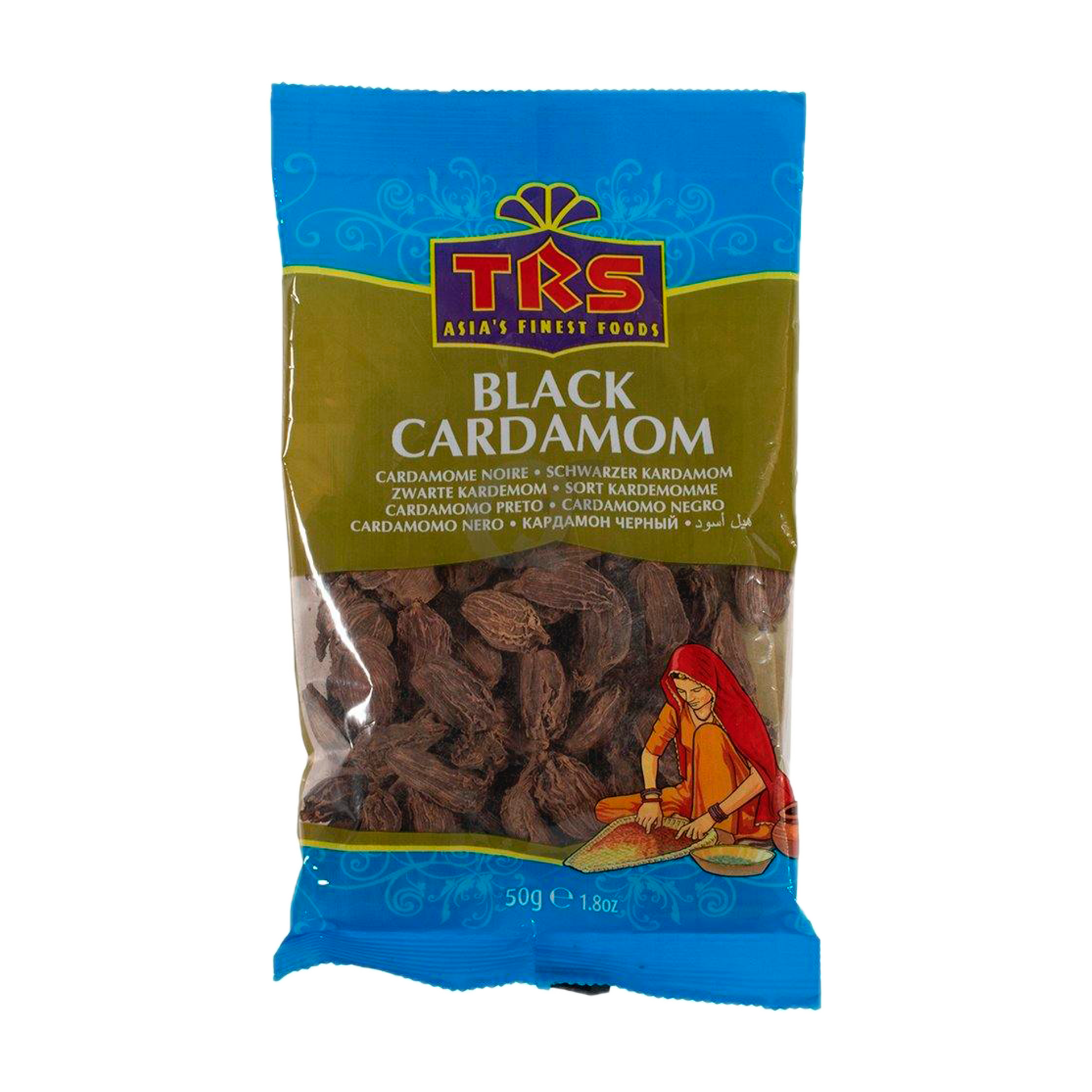 TRS Black Cardamom Pods 50g