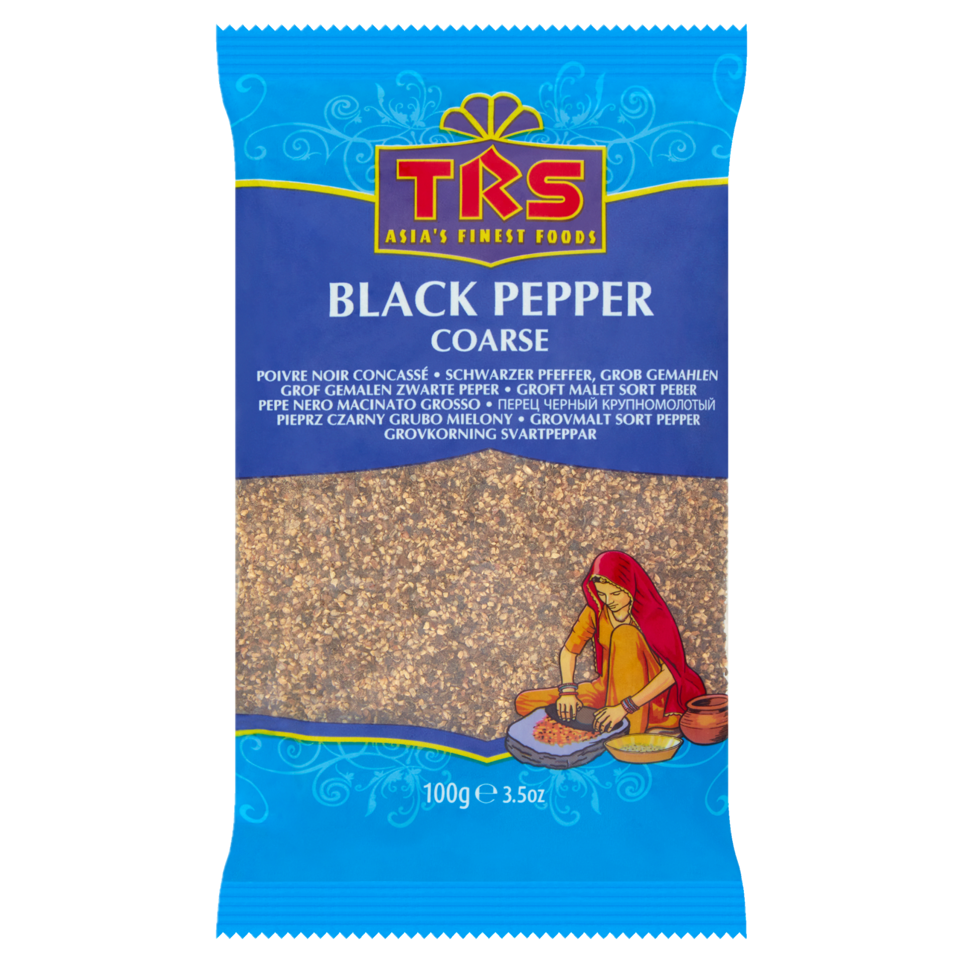 TRS Black Pepper (Coarse) 100g
